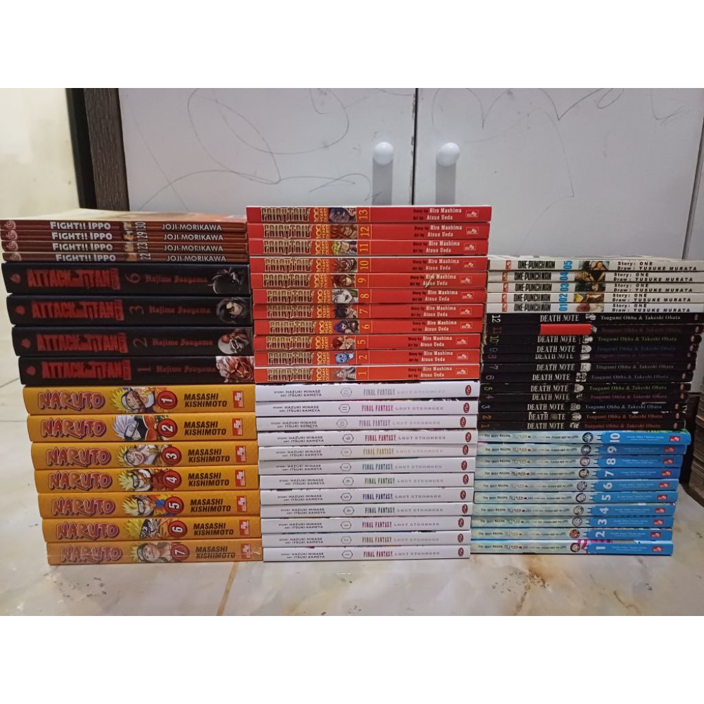 komik naruto bindup 1-7