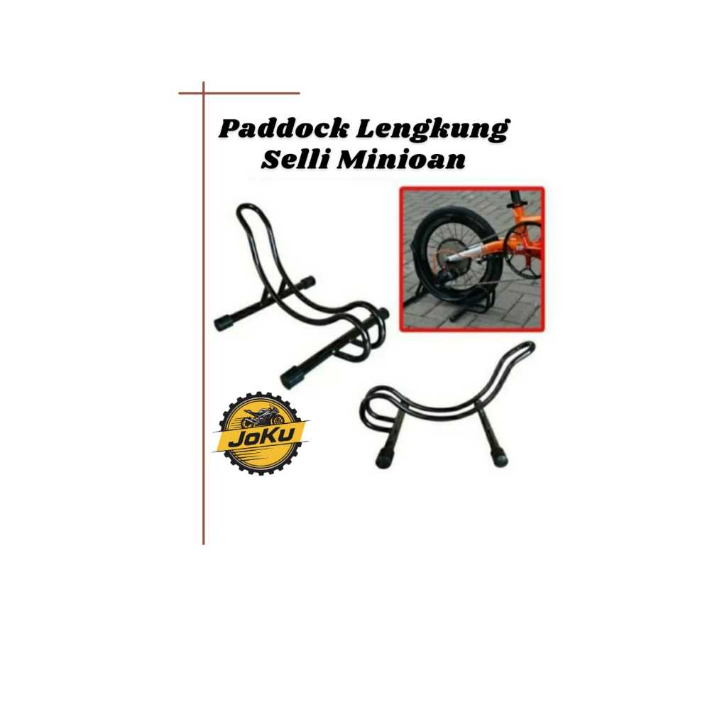 Paddock Lengkung Sepeda Lipat / Selli Minion / BMX