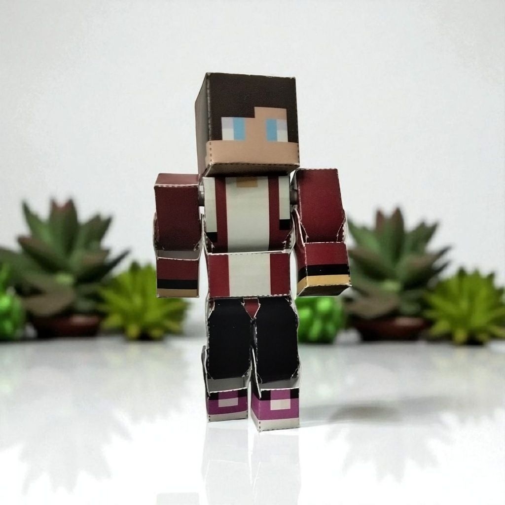 Papercraft Karakter minecraft MAIZEN