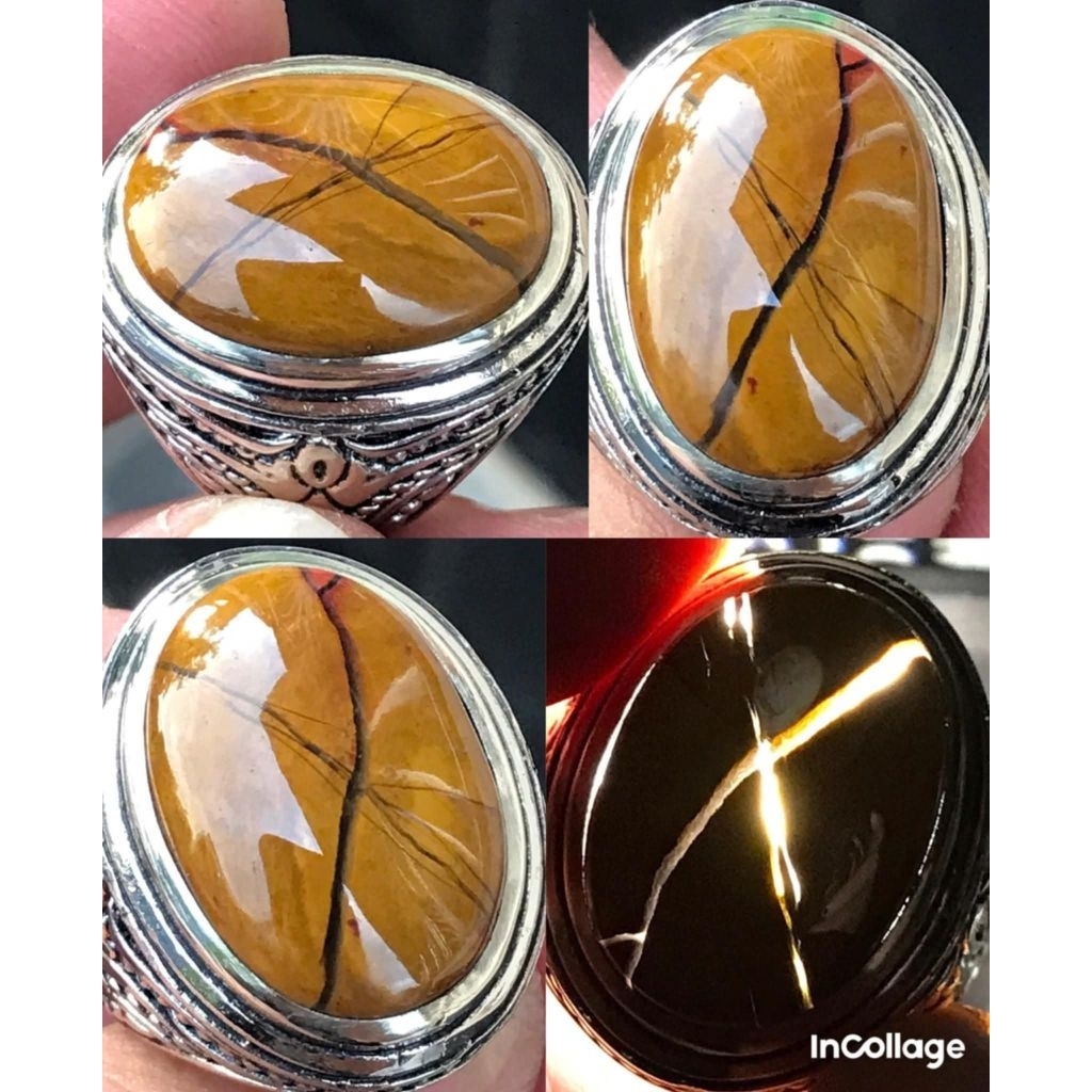 FOSSIL GALIH ASEM PAMOR TAPAK JALAK X SERAMBUT 3D AJIB ANTIK