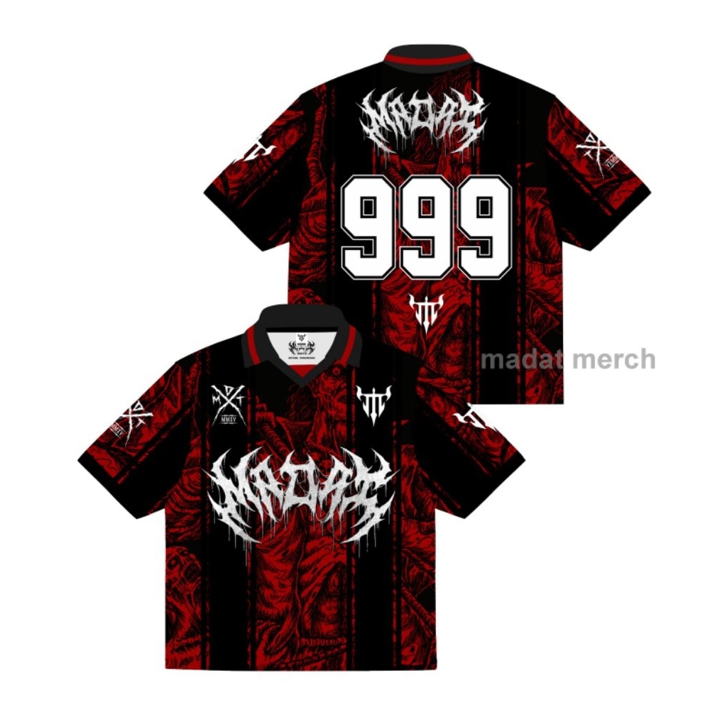 JERSEY OVERSIZE MADAT MERCH - ICON 999 RED