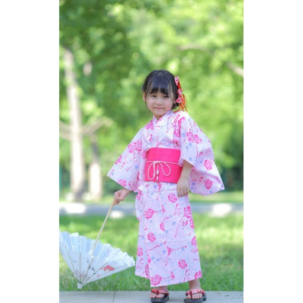 YUKATA KIMONO JEPANG ANAK PEREMPUAN