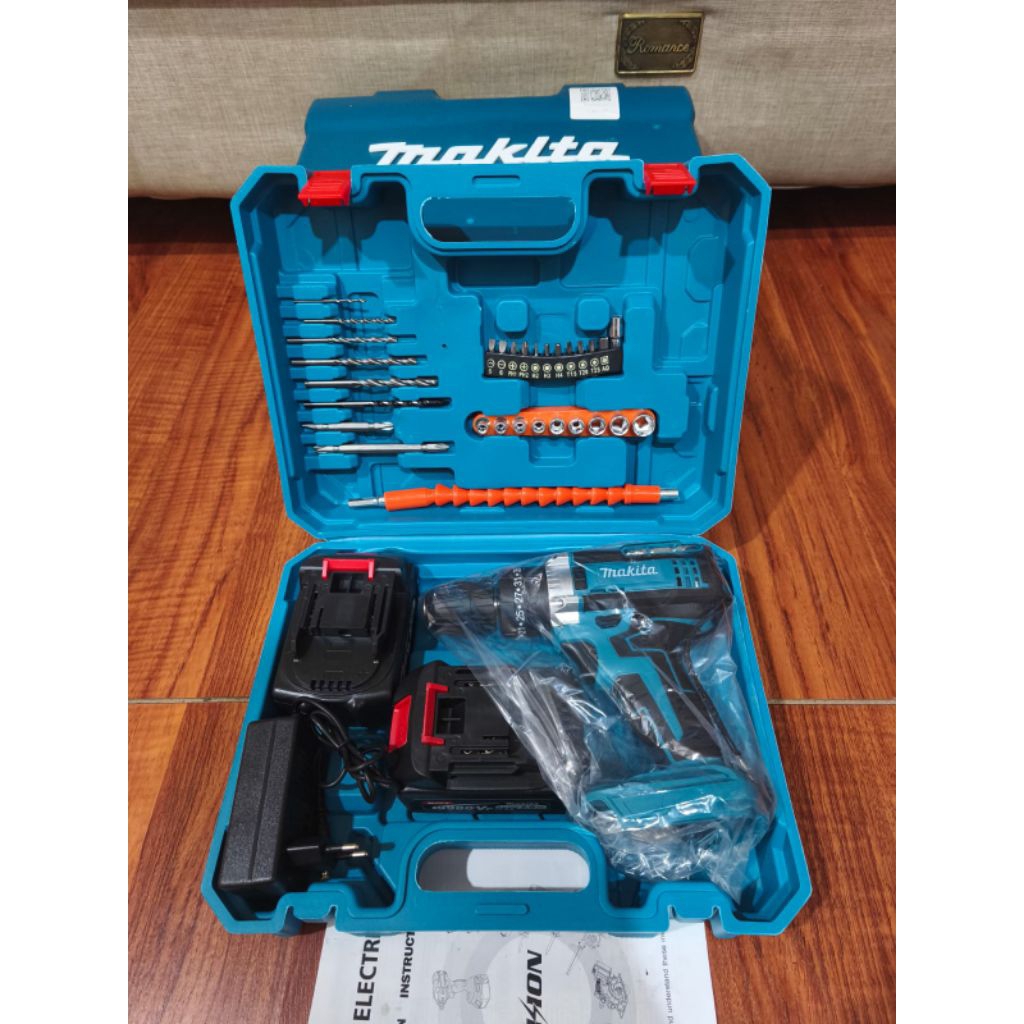 Bor Makita Cordless Drill Bor Baterai