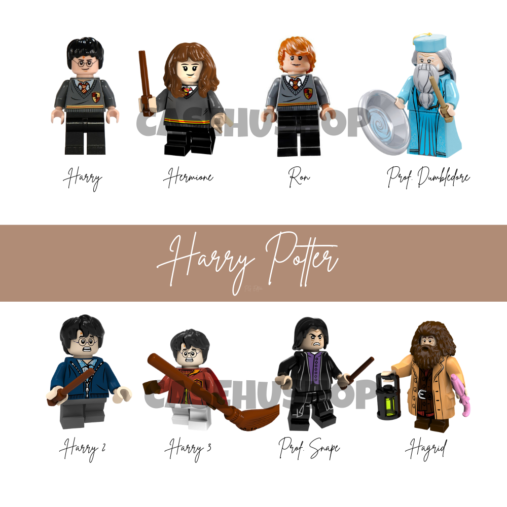 Bricks Pajangan Koleksi Mini Action Figur Mainan Action Figur Minifigur Harry Potter Dumbledore Snap