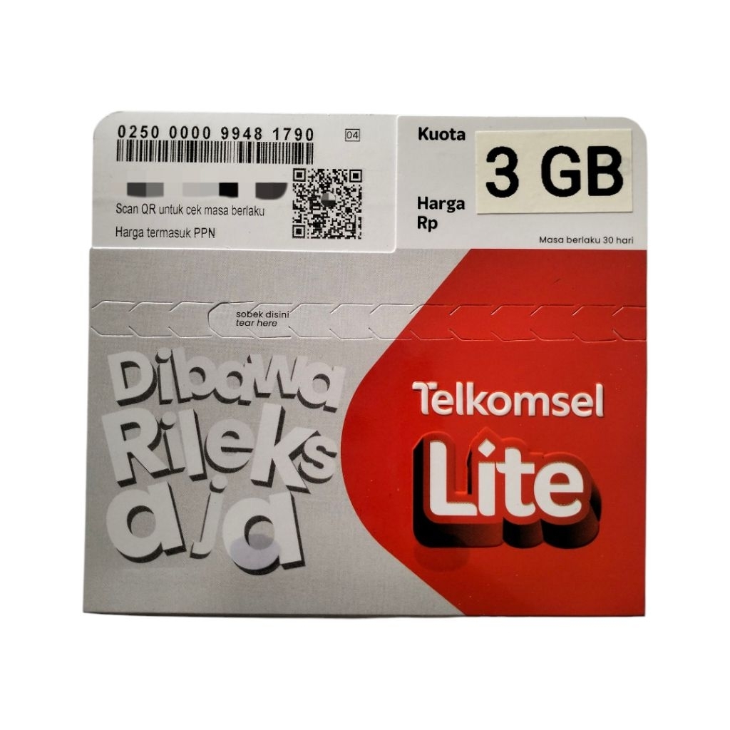 Kartu Telkomsel 3GB