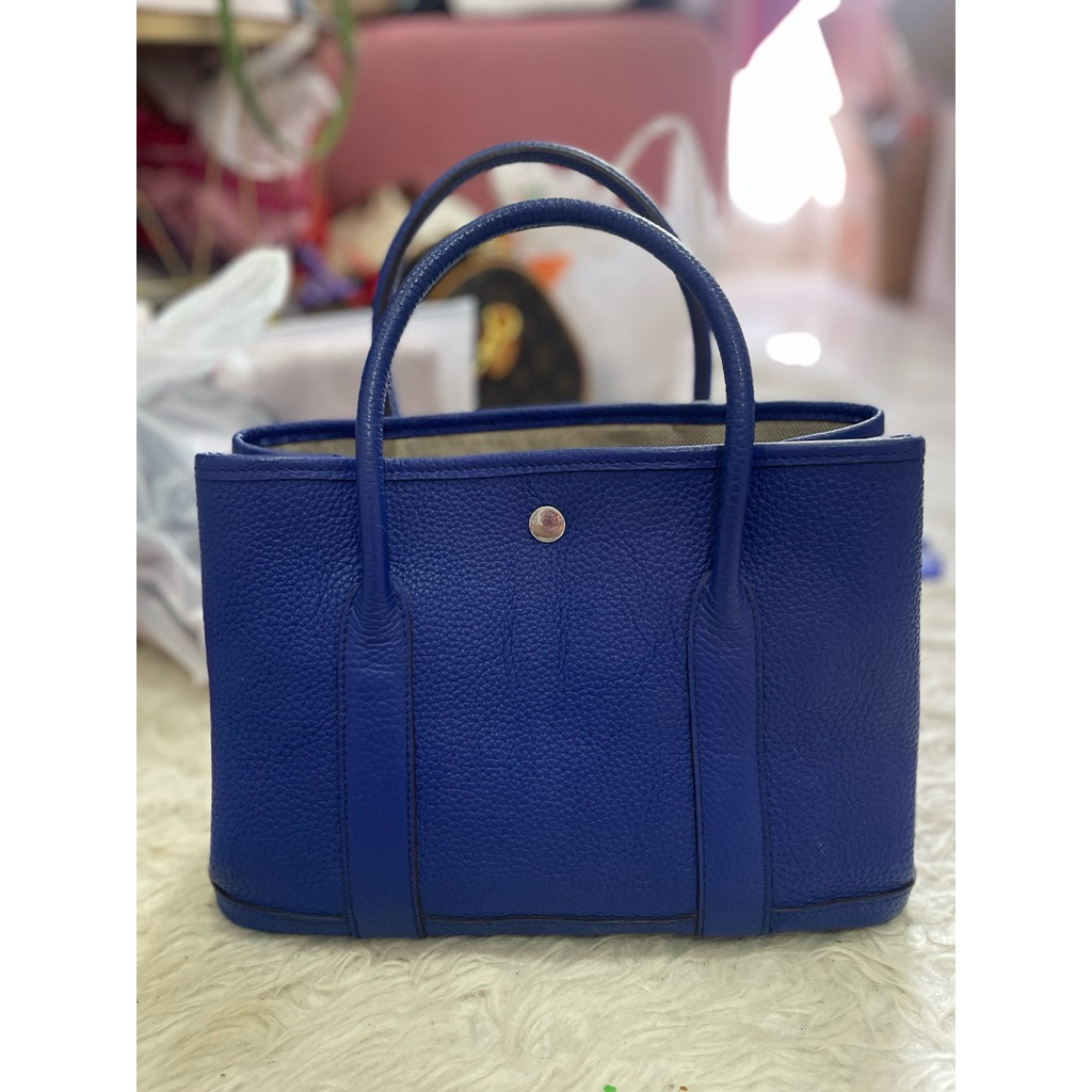 tas wanita garden party kulit asli