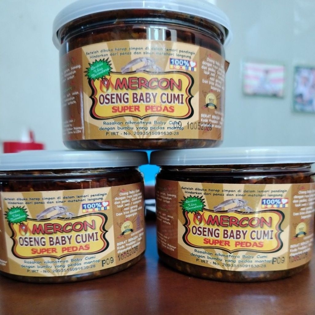 

baby cumi oseng