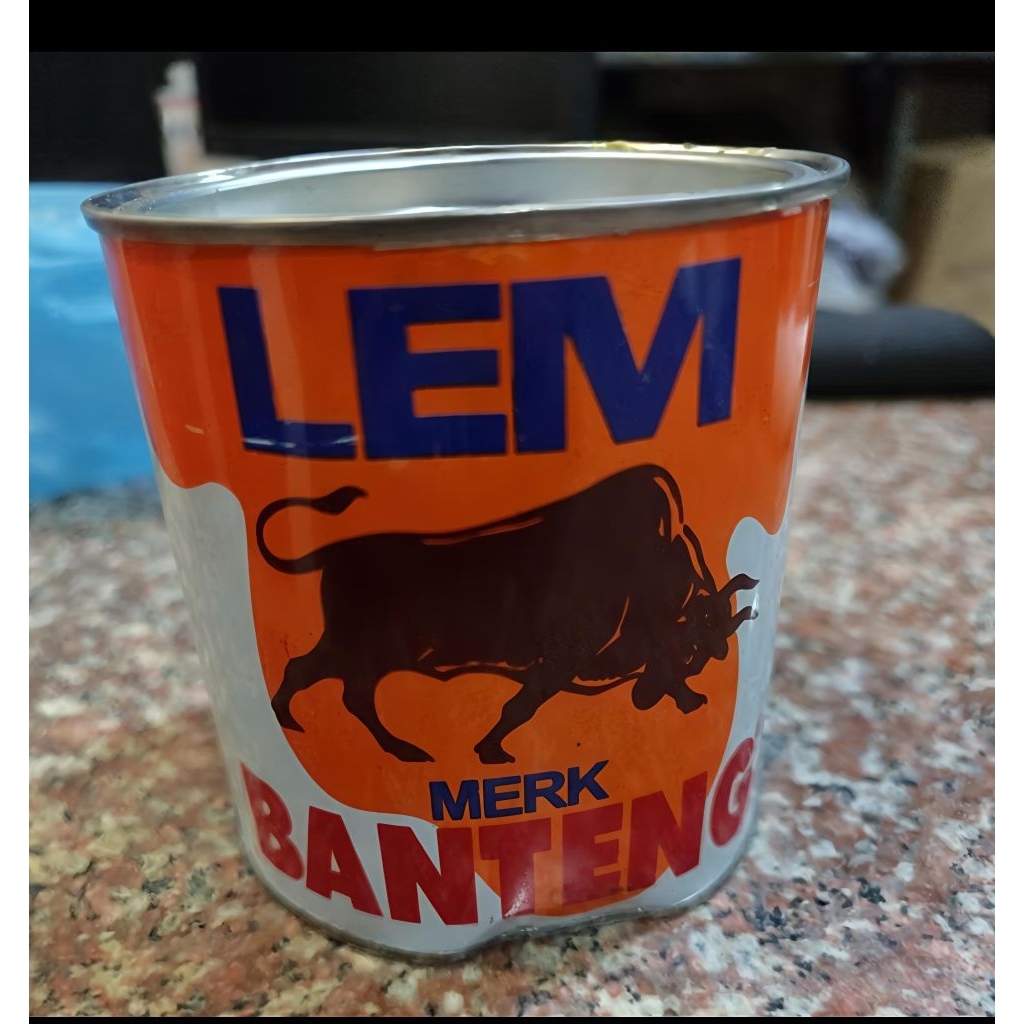 LEM BANTENG ASLI ORANGE 500GRAM ASLI LEM BANTENG