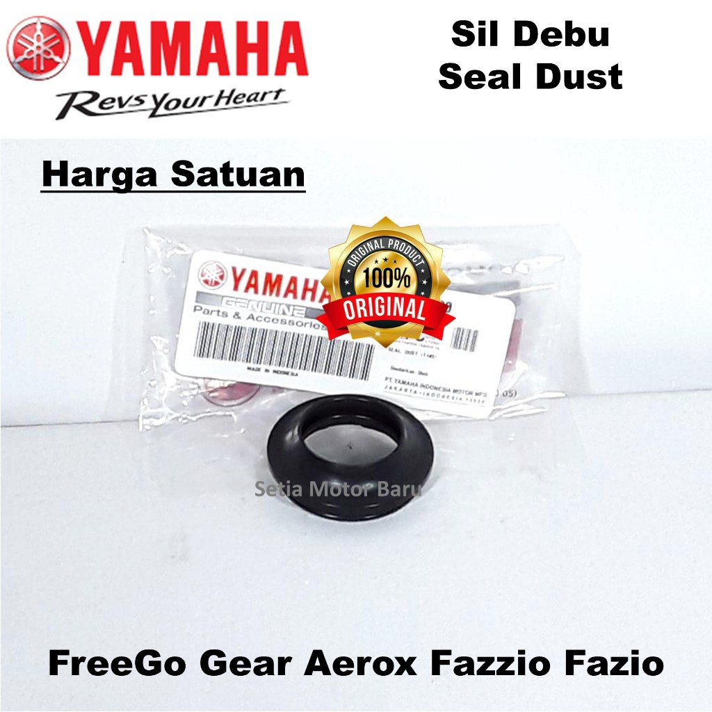 Seal Sil Dust Debu Sok Depan FreeGo Gear Aerox Fazzio Fazio Asli Yamaha YGP 5LL-F3144-00