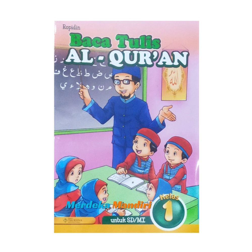 Buku BTQ Kelas 1 SD Penerbit THURSINA Original