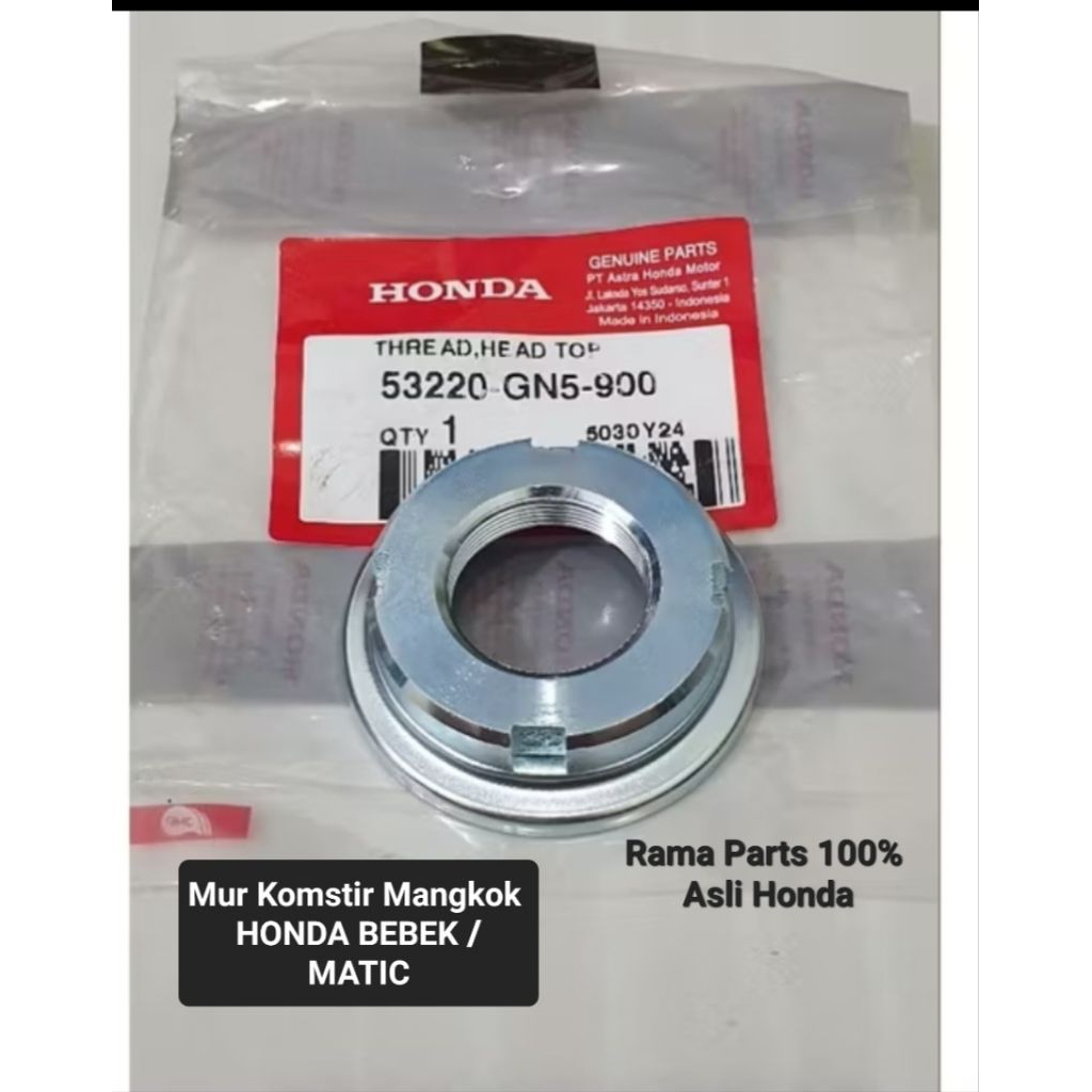 53220 - GN5 - 900  MUR KOMSTIR MANGKOK  HONDA BEBEK / MATIC  ASLI HONDA AHM