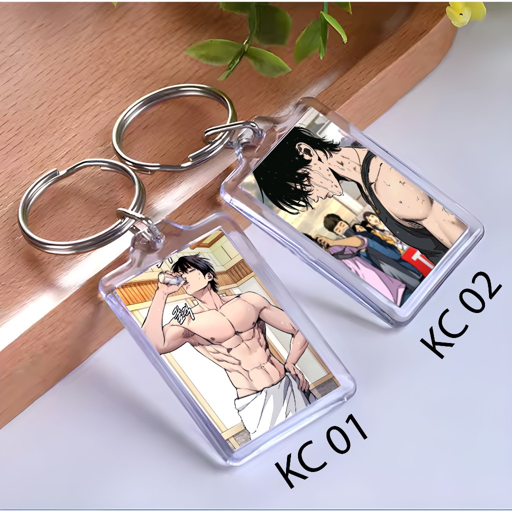 Keychain JAY JO MANHWA WINDBREAKER - Ganci WEBTOON - Gantungan Kunci - WINDBREAKER JAY JO
