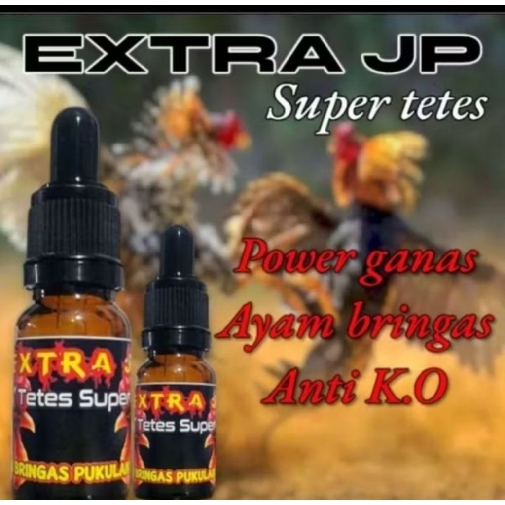 TETES SUPER AYAM EXTRA JP AYAM ADUAN VITAMIN PUKULAN KERAS UNTUK HEWAN