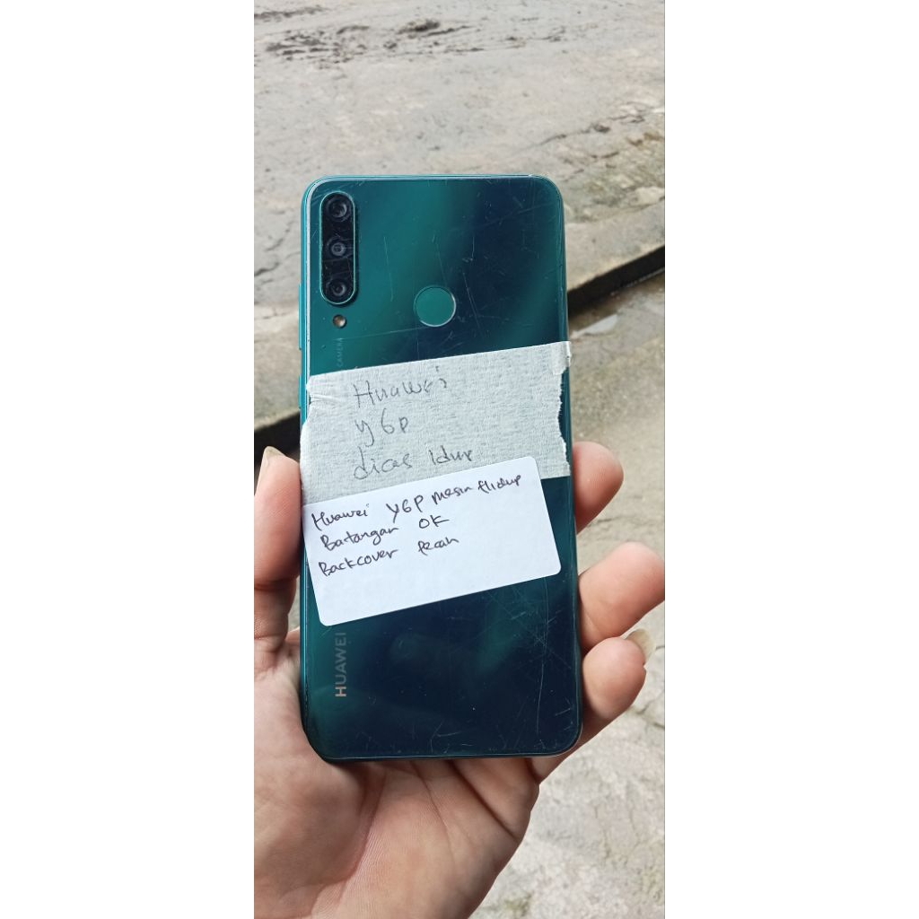 HUAWEI Y6P RUSAK, MESIN HIDUP (baca deskripsi)