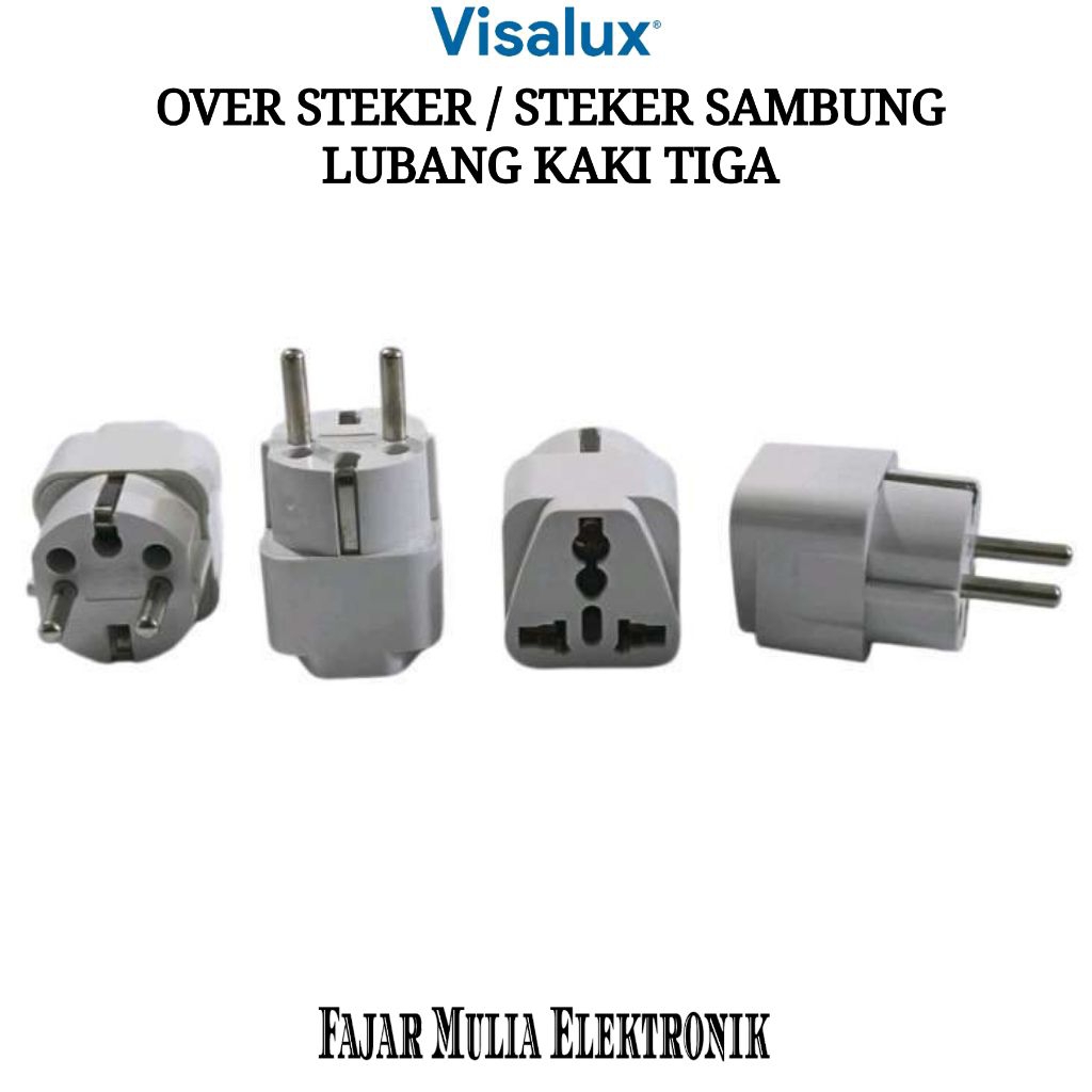 Visalux OverSteker / Steker Sambung Lubang Kaki 3