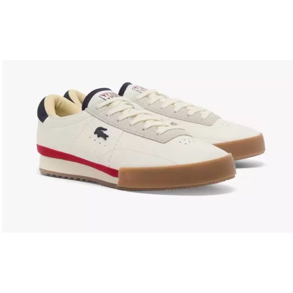 Sepatu pria Lacoste Men’s Aura Sneakers - White