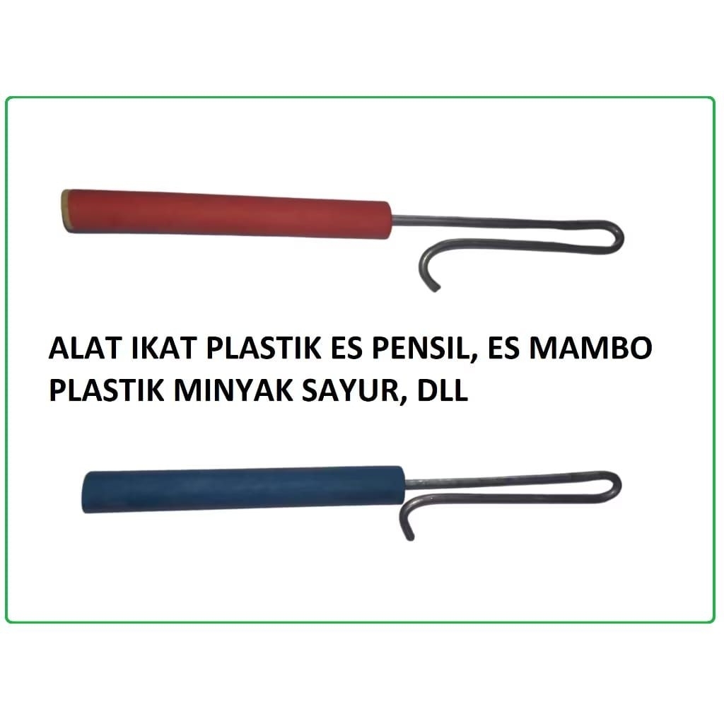 alat ikat plastik, es Mambo, es pensil, plastik minyak sayur