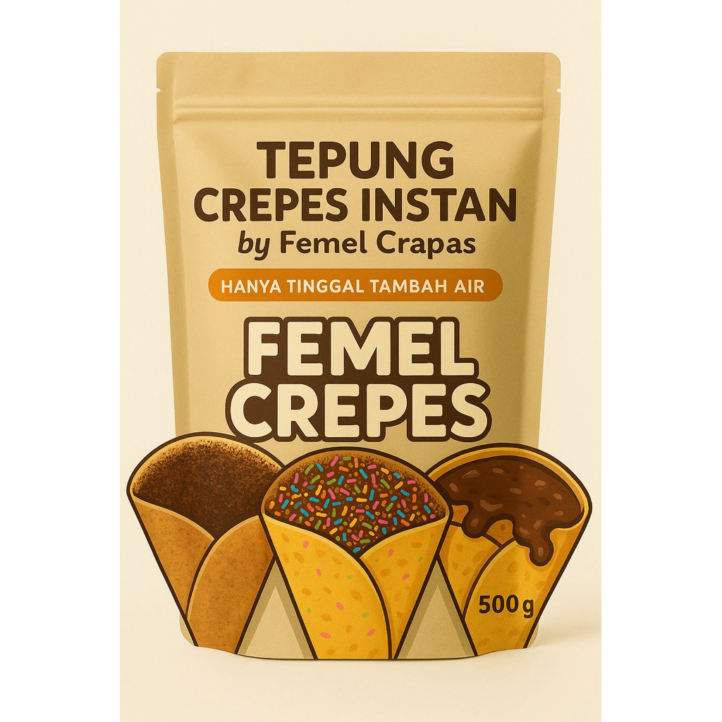 tepung crepes instan by femel crepes
