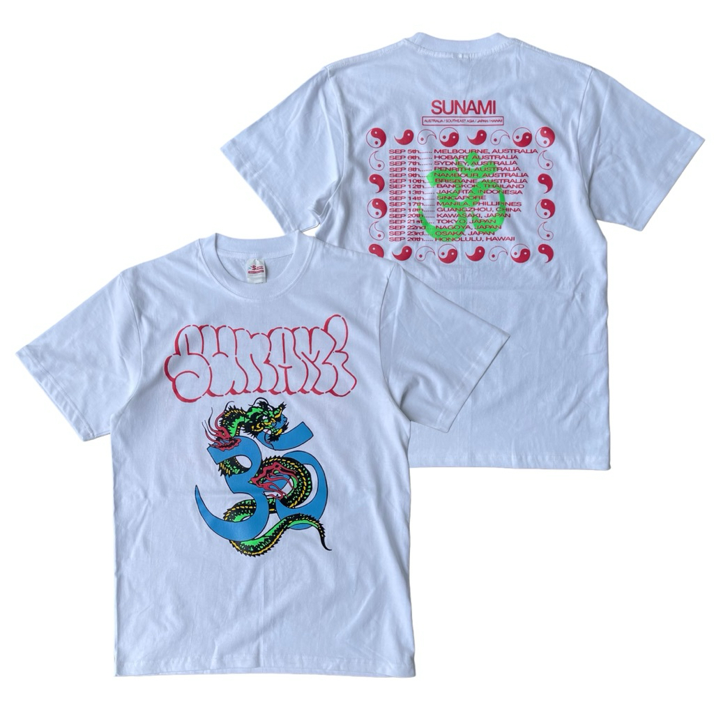 band SUNAMI SOUTHEAST kaos band SUNAMI - SOUTHEAST ASIA TOUR 2025