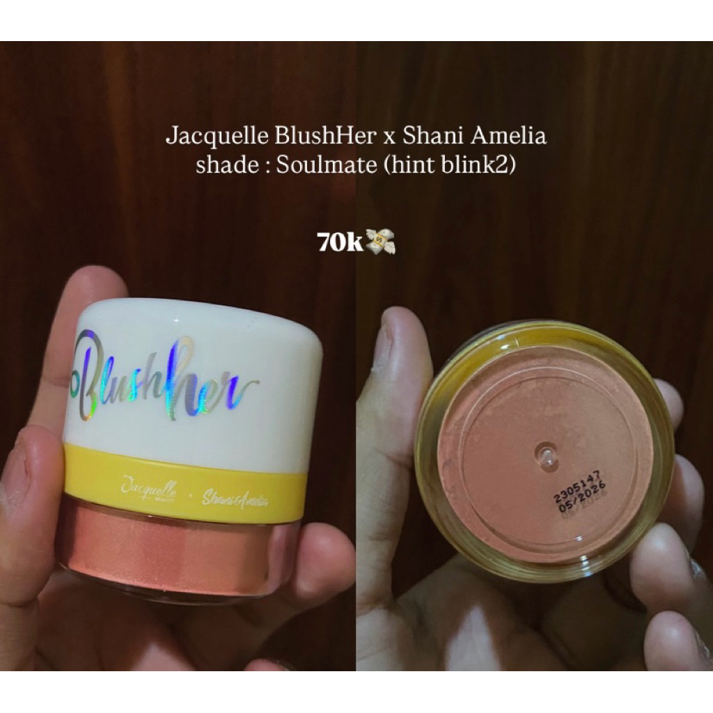 Jacquelle BlushHer x Shani Amelia