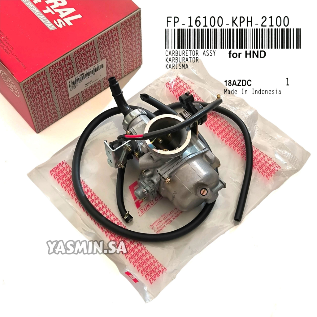 Karbu Karburator Honda Karisma Supra X 125 Lama Original Federal FP-16100-KPH-2100