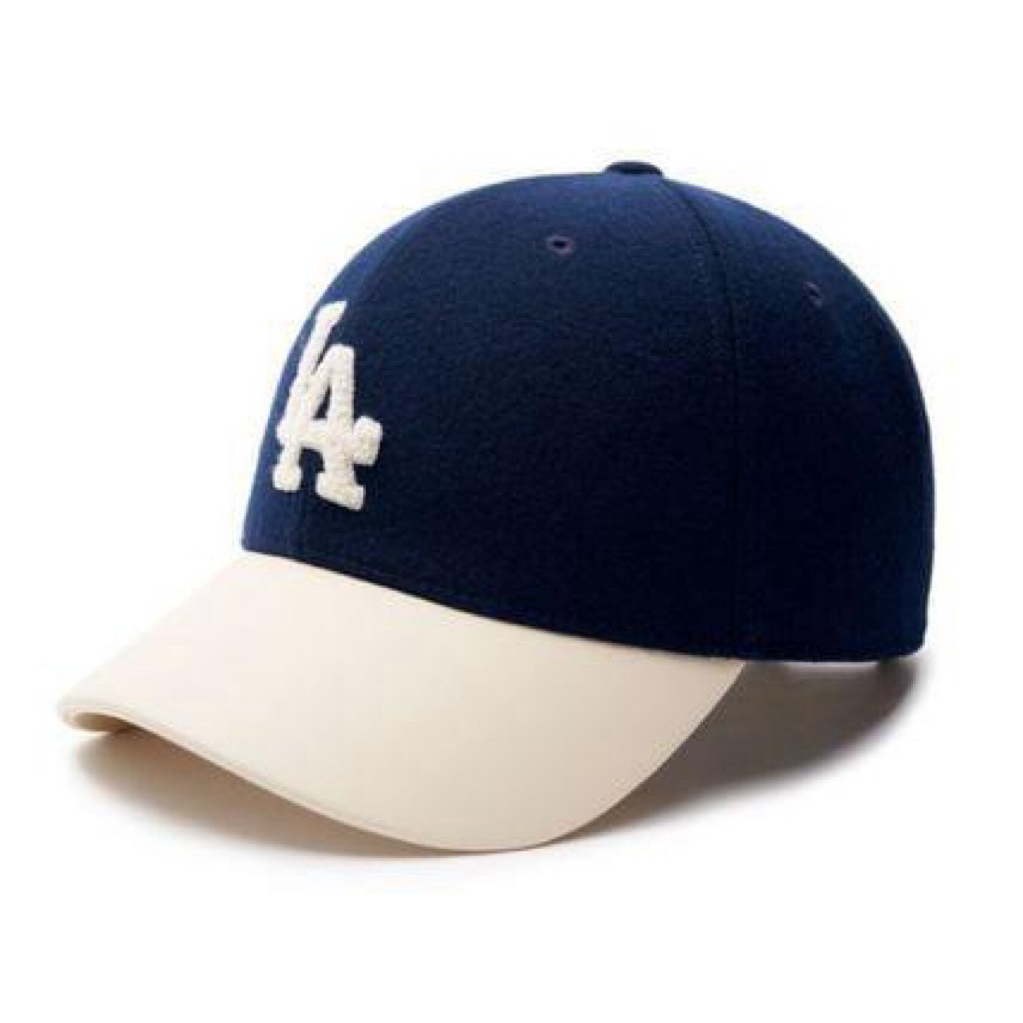 NEW & ORIGINAL - NY cap MLB Navy Wool (beli di korea)