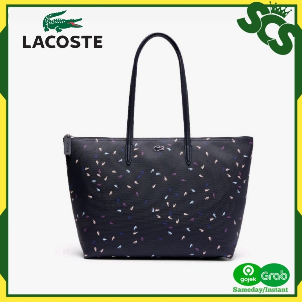 Tas Tote Bag Wanita Lacoste Women's Large Crocodile