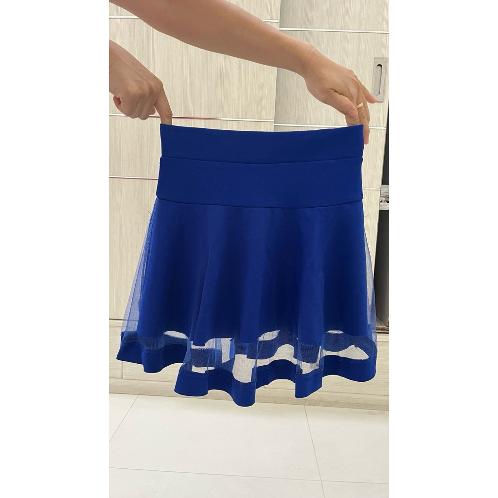 PRELOVED MEDAN Rok Celana Biru