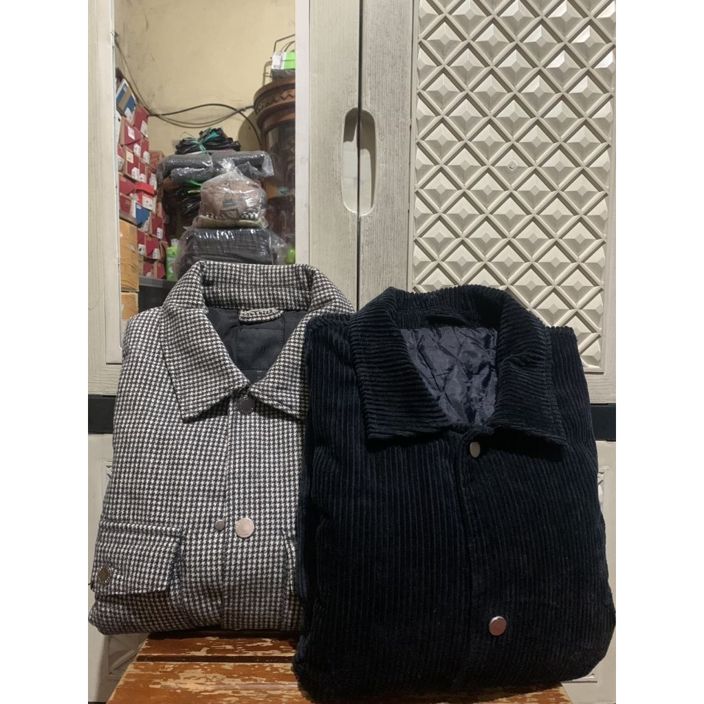 ORIGINAL OUTERWEAR WOOL H&M JACKET COACH ZARA CORDUROY HOUNDSTOOTH