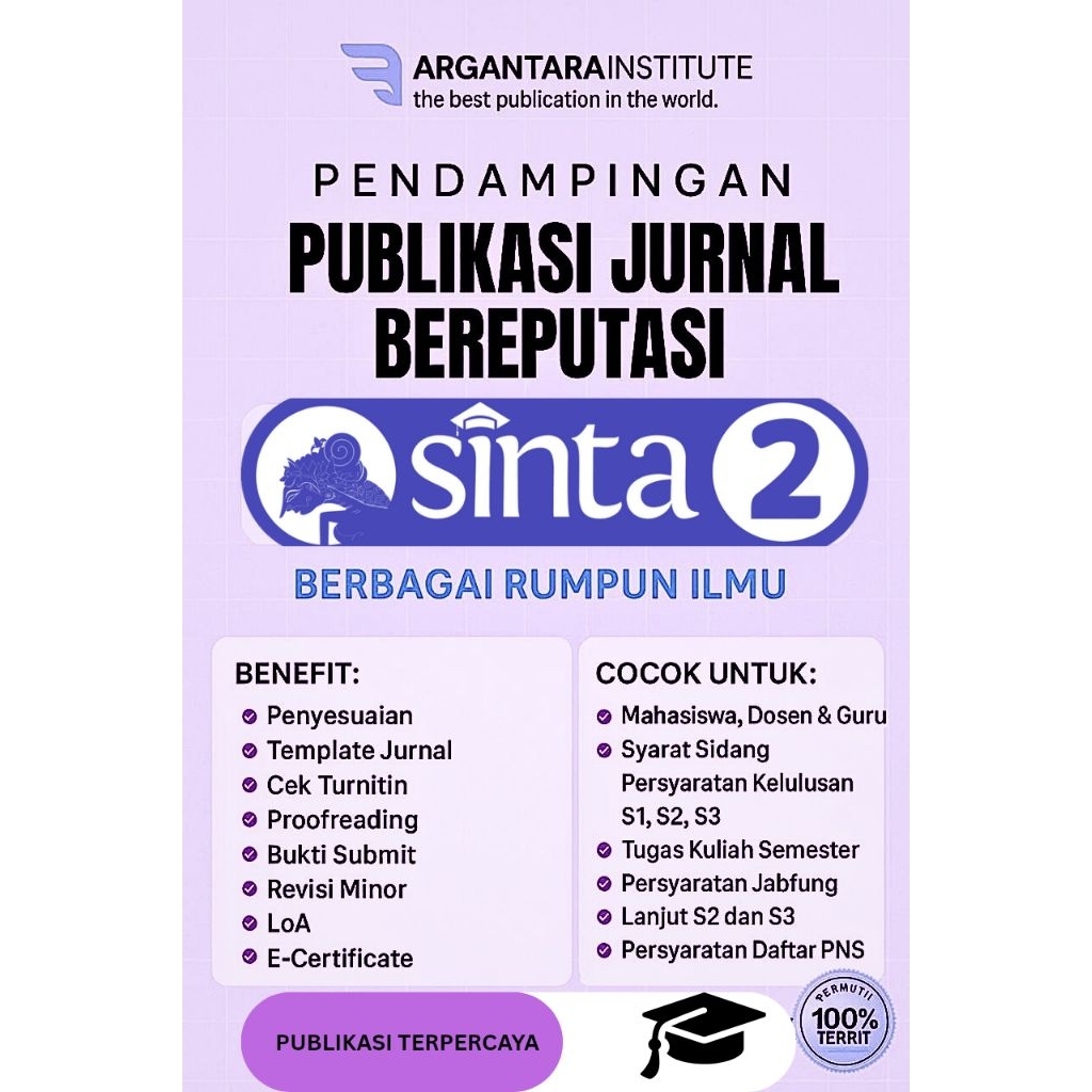 Jasa Publikasi Sinta 2 Administrasi publik, Pendidikan & Management