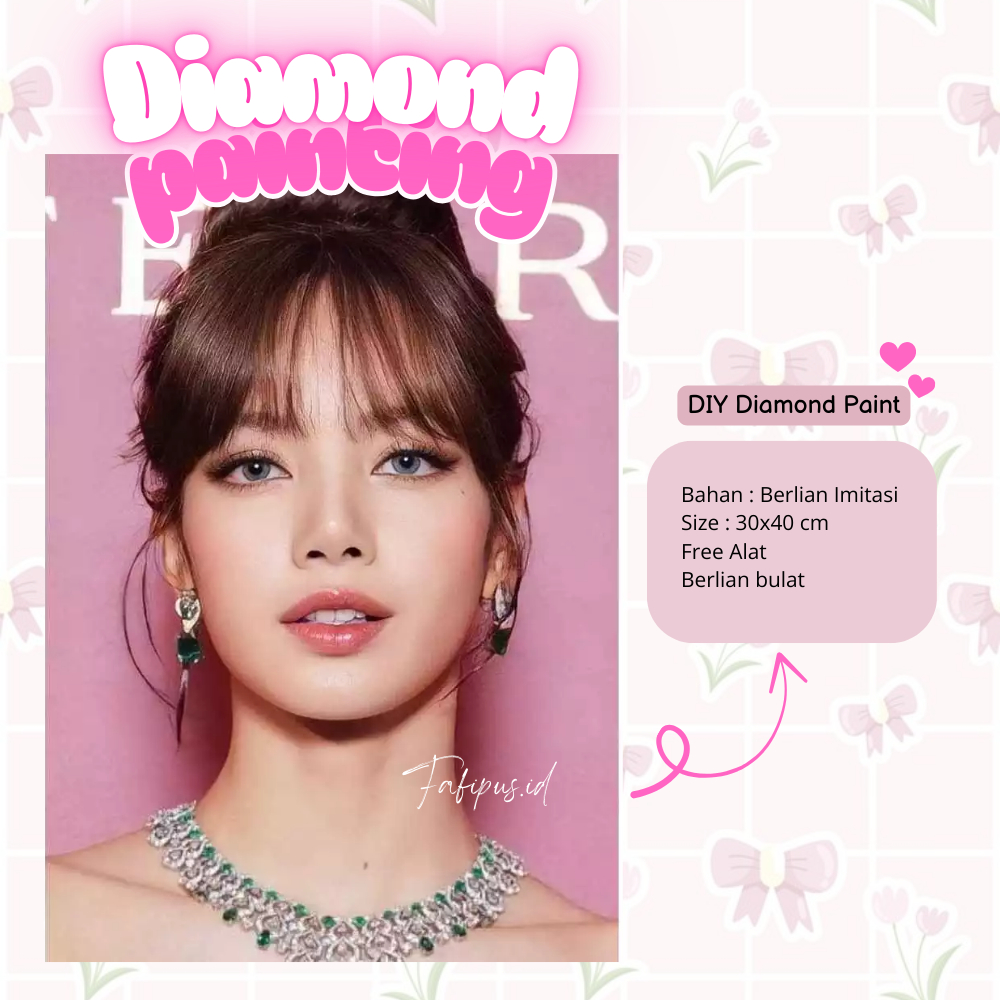 DIY Diamond Painting Blackpink Full Drill 30x40CM 13