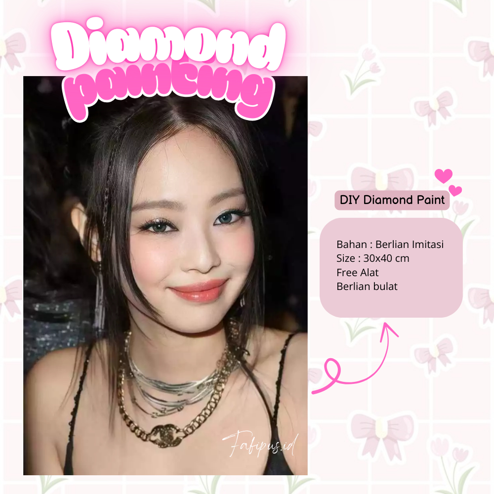 DIY Diamond Painting Blackpink Full Drill 30x40CM 16