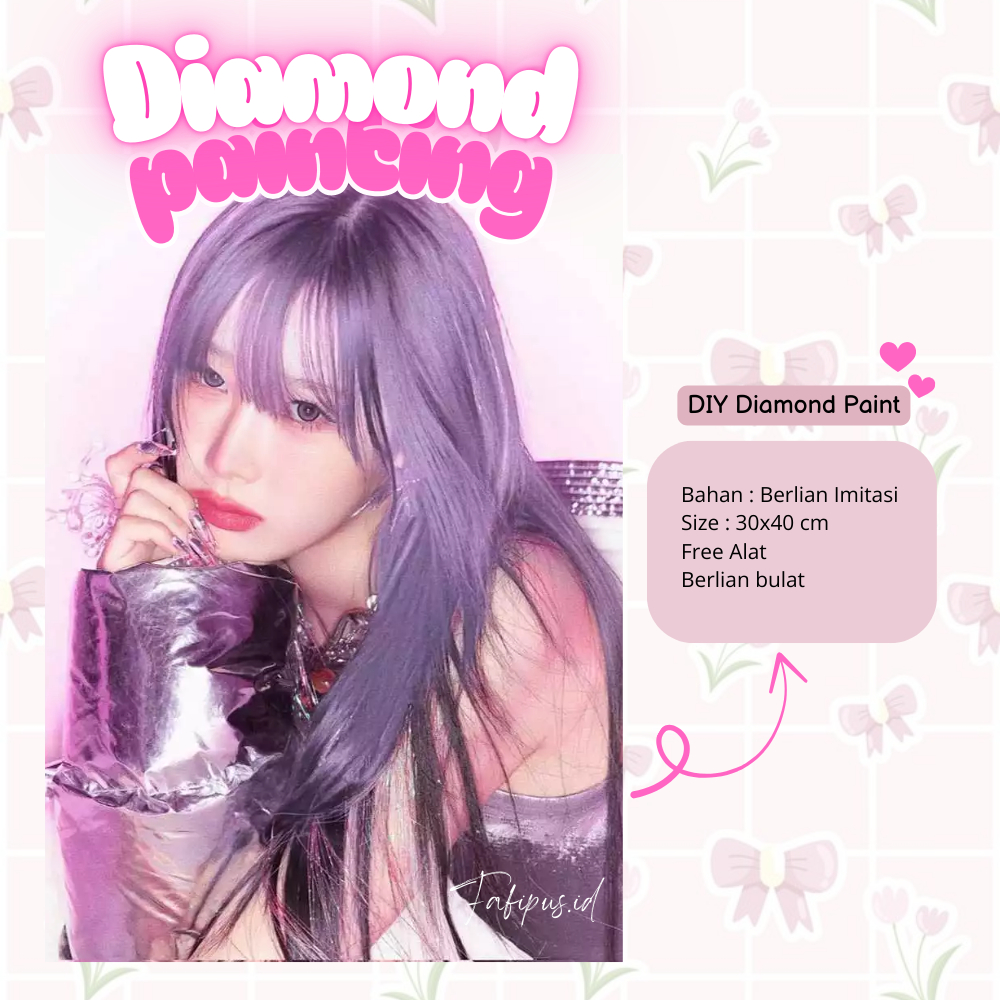 DIY Diamond Painting Blackpink Full Drill 30x40CM 20