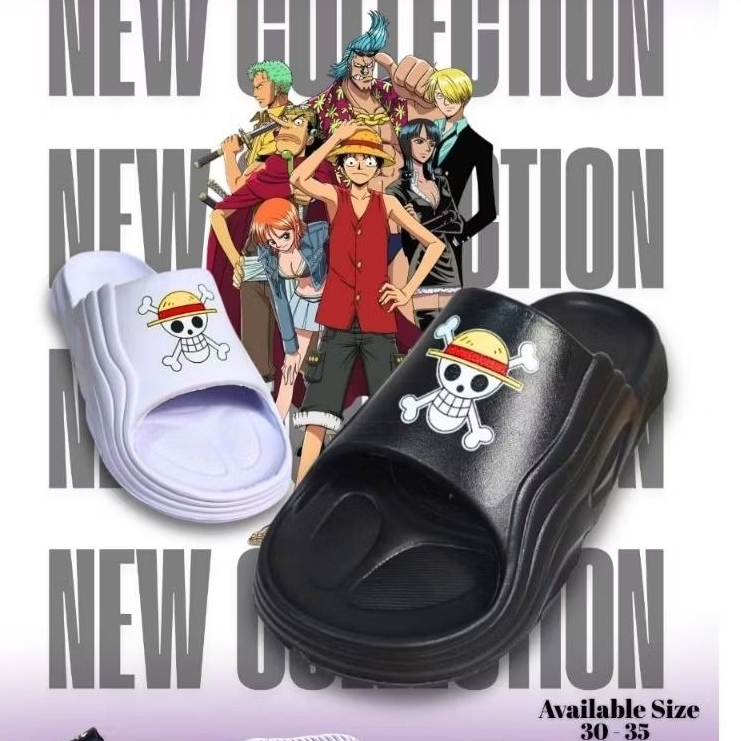 Sandal slop one piece cowok Sandal selop anak laki laki umur 4-10 tahun