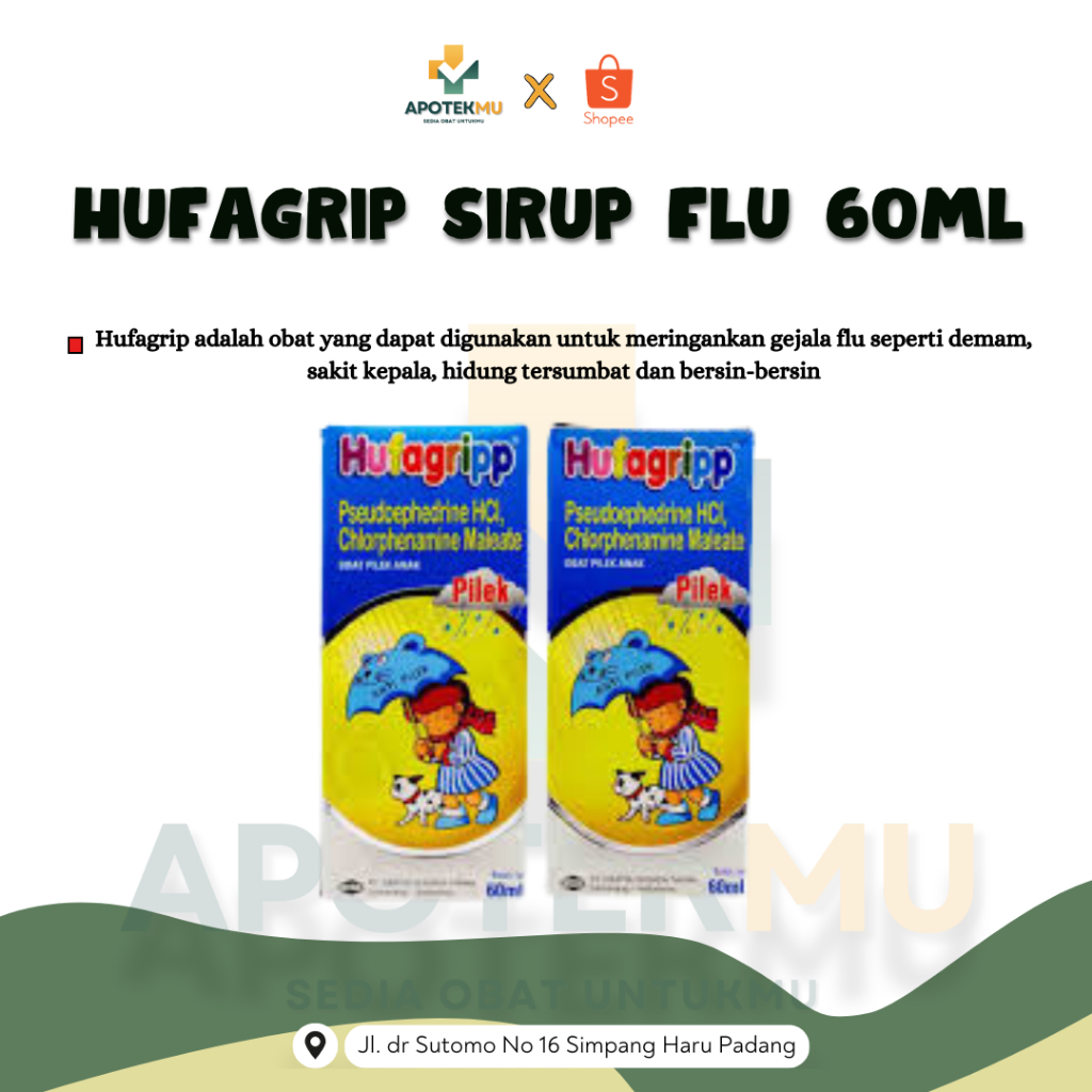 HUFAGRIP PILEK ANAK SYR 60 ML