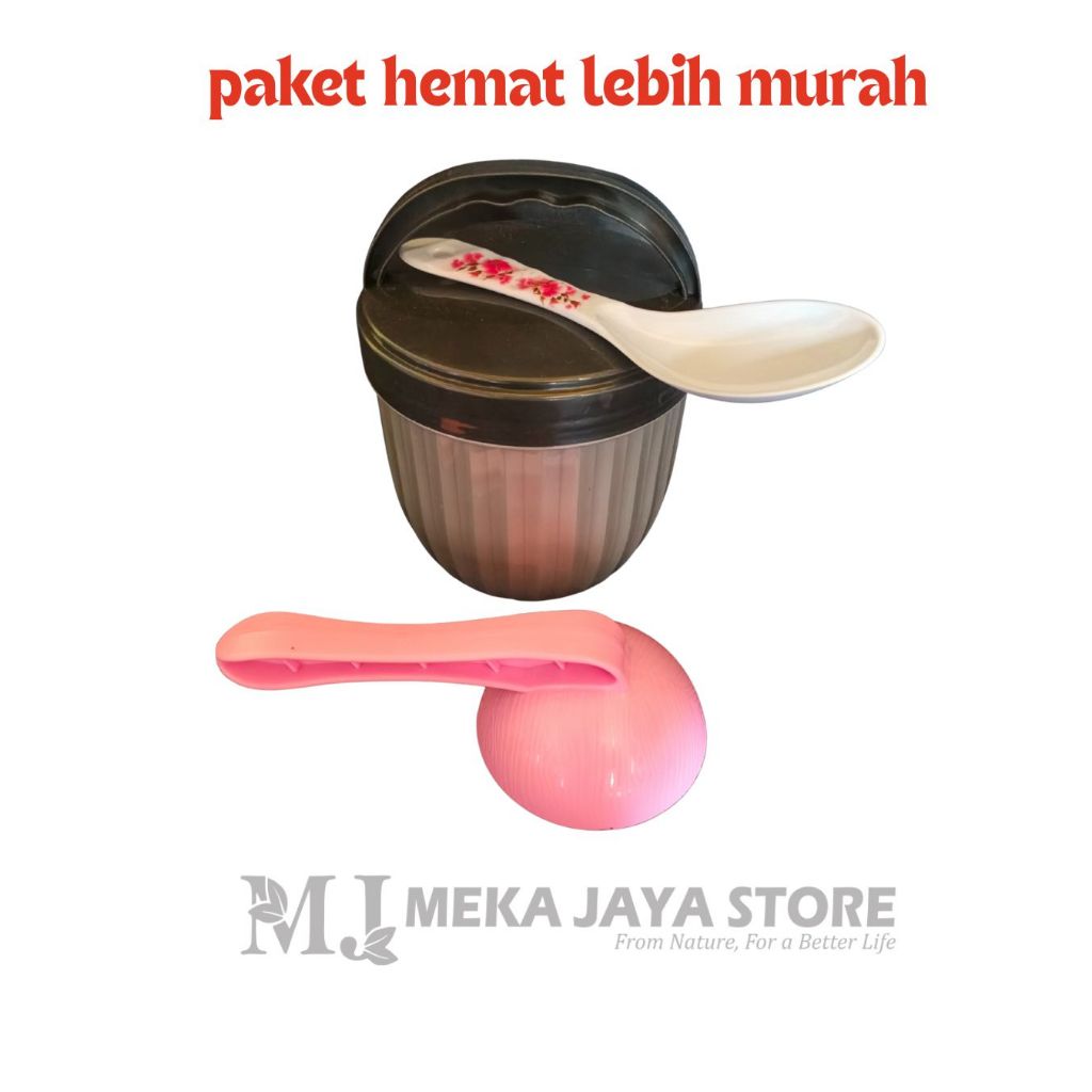 Paket Hemat 1 Set Rantang Samyang + Centong Nasi Padang + Centong Melamin – Praktis & Serbaguna