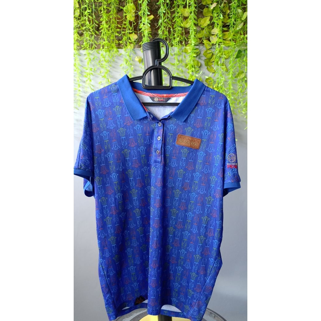 KAOS POLO BLACKYAK FULL PRINT