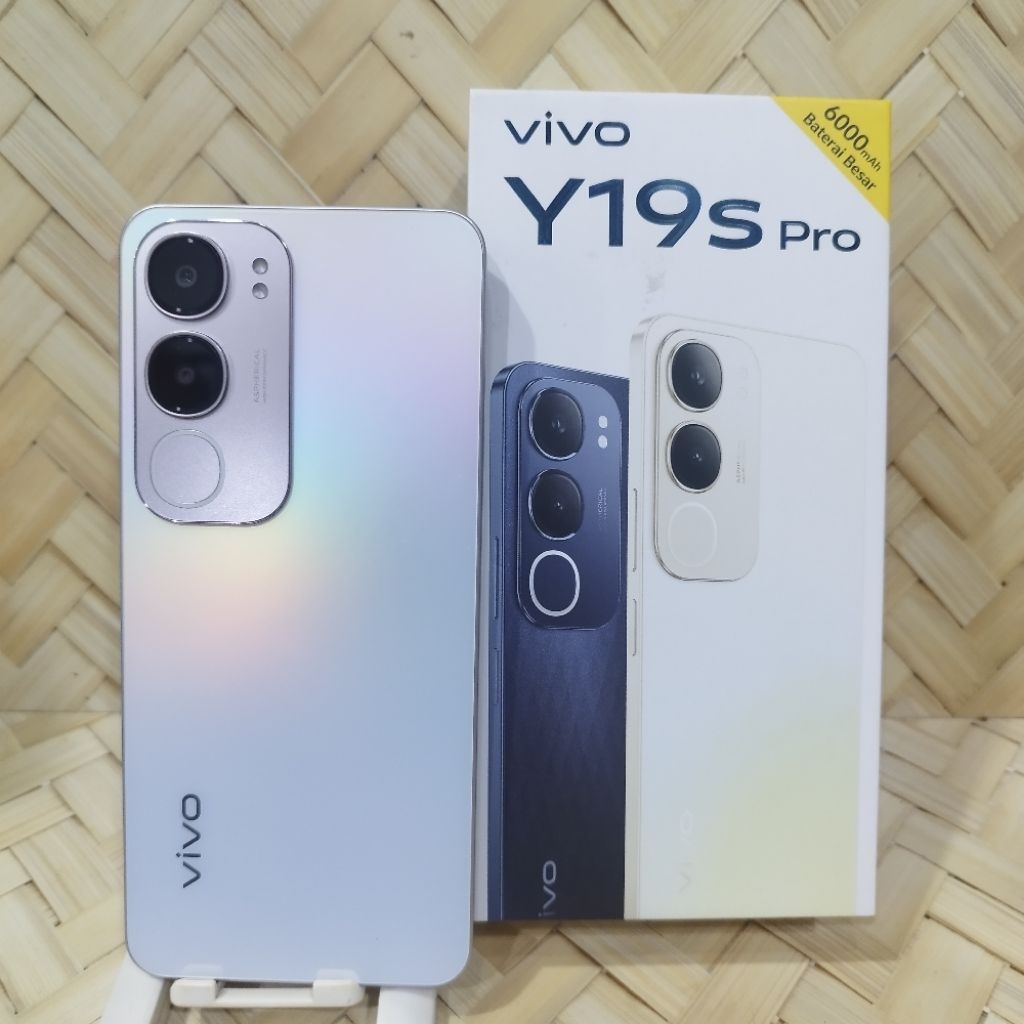 VIVO Y19S PRO 6/128GB HANDPHONE SECOND FULLSET BATANGAN ORIGINAL BERGARANSI
