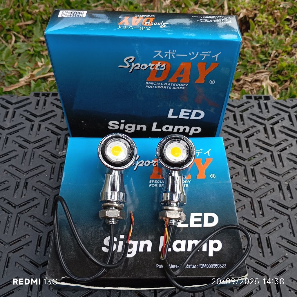 Riting Sein Stainless Crom Reteng Bulat Palu Led Full stainless