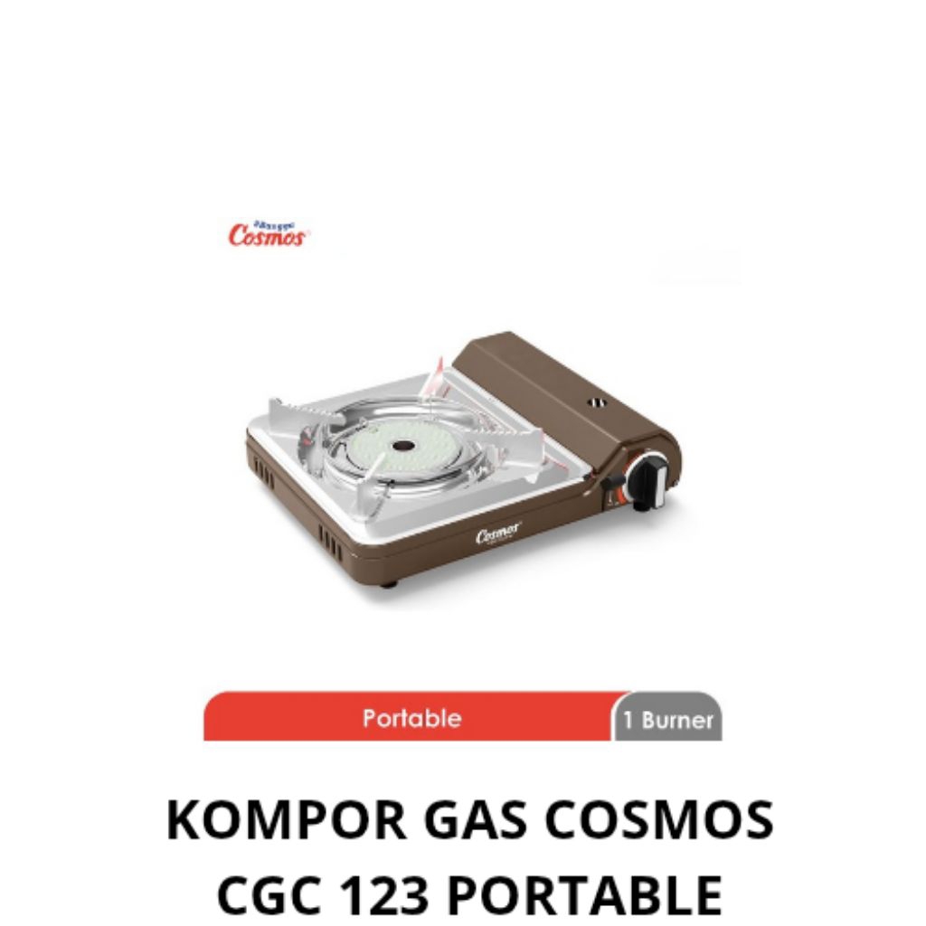 KOMPOR GAS COSMOS CGC 123 PORTABLE