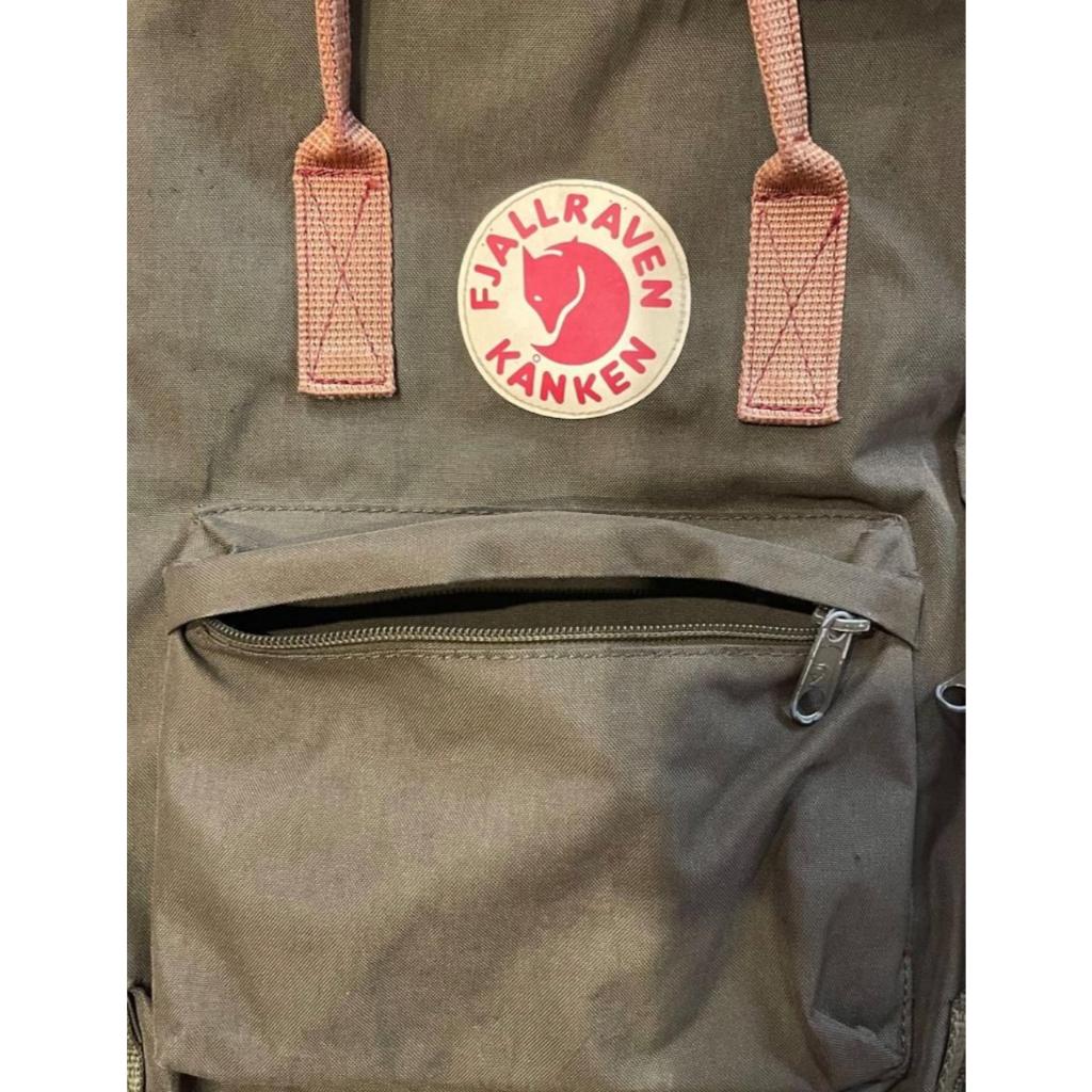 FJÄLLRÄVEN KÅNKEN CLASSIC BACKPACK 16L – FOG PINK OCHRE DENGAN TALIPING PINK & DASAR SAGE GREEN Rp 2