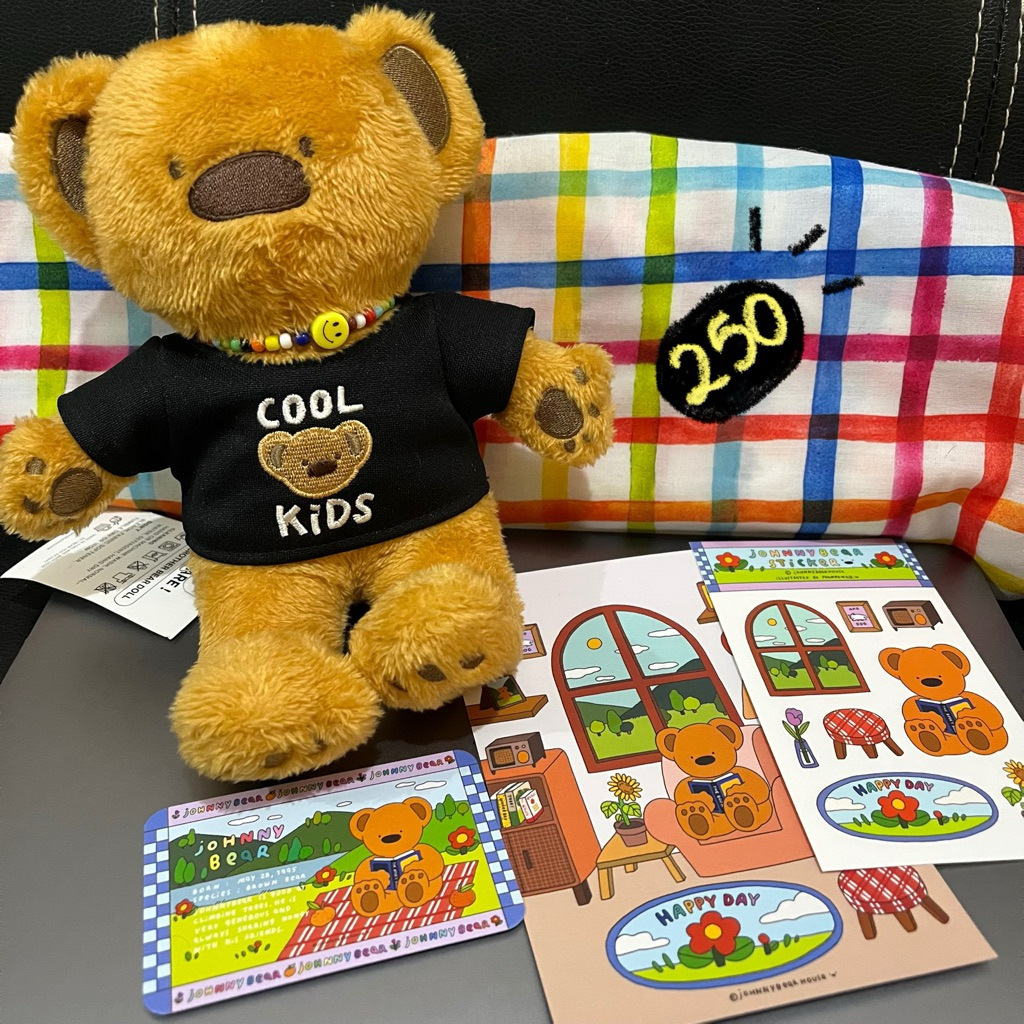 johnny bear house fr @/johnnybearhouse nct johnny doll photocard pc