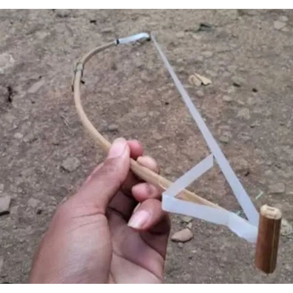 Sendaren layangan gapangan ukuran 120cm tanpa pita