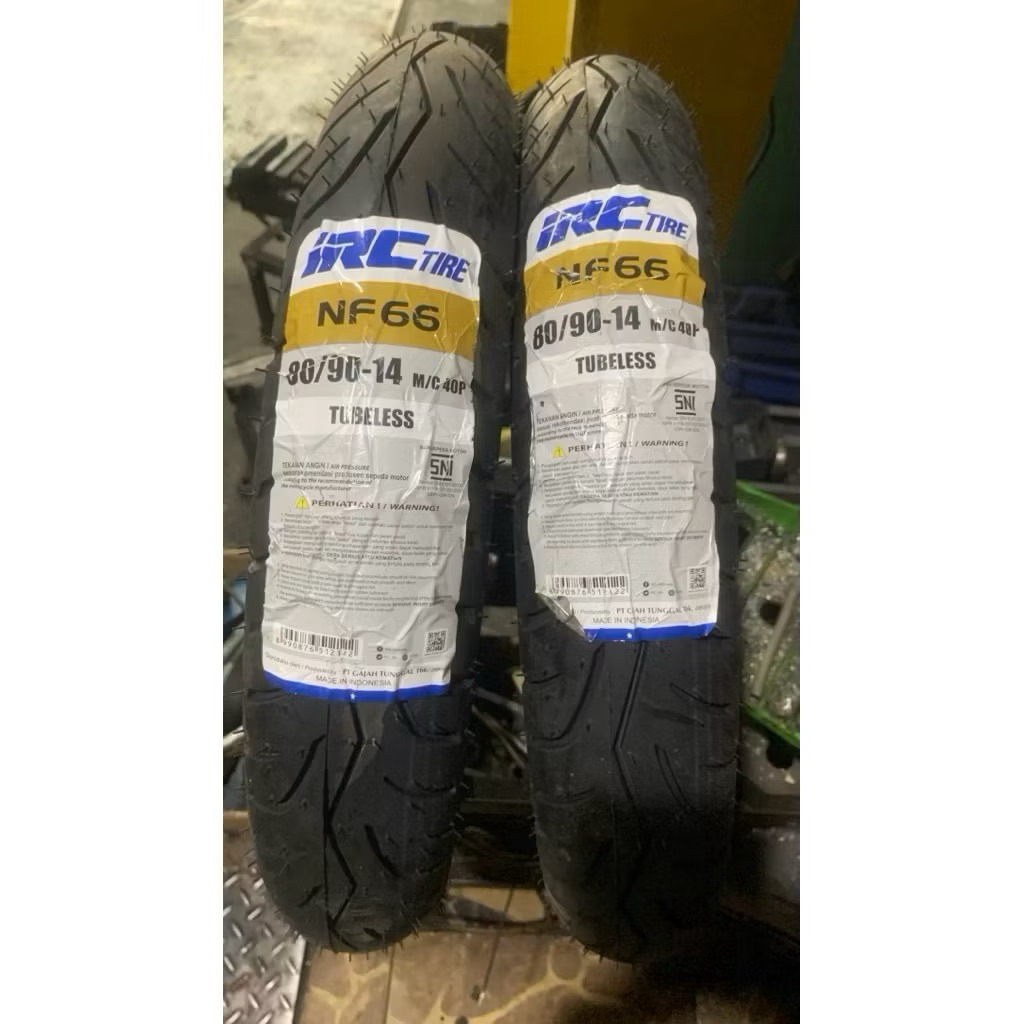 BAN LUAR IRC (80/90-14) TUBELESS. VARIO, BEAT, DLL