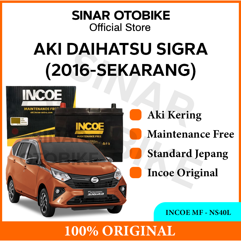 AKI MOBIL DAIHATSU SIGRA INCOE MF KERING ASTRA NS40L