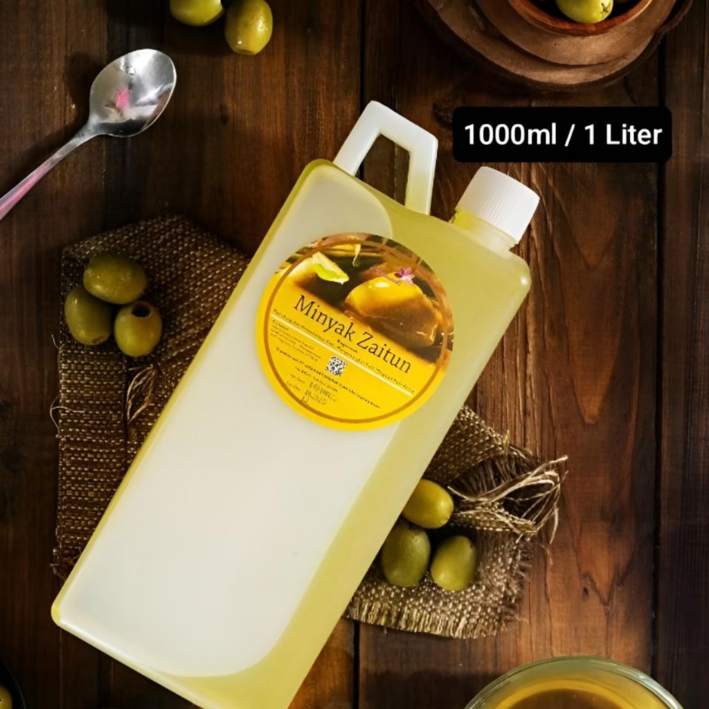 Minyak Zaitun Pijat Urut Kuning & Putih 1 Liter