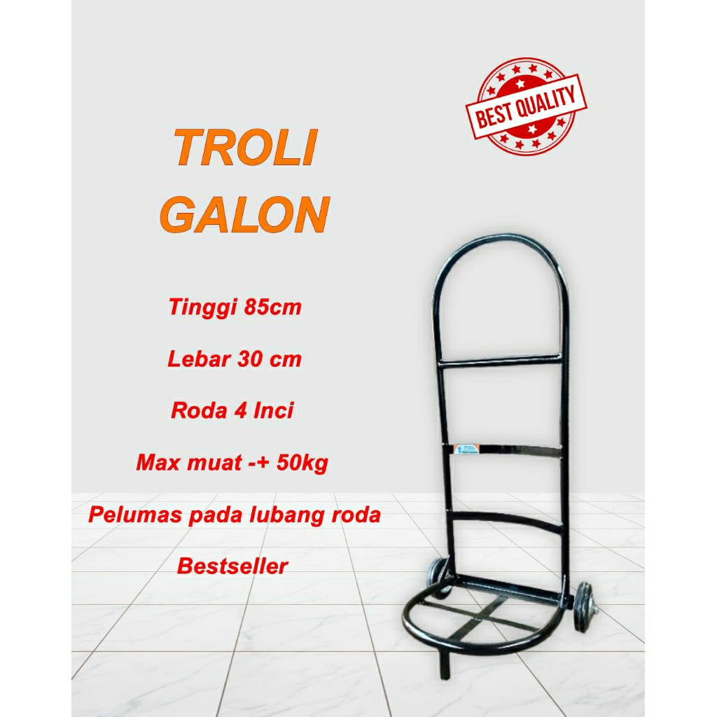 Troli galon,Troli galon berkualitas,Troli Gresik
