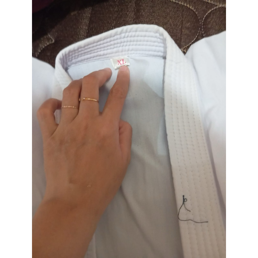 Preloved Baju Taekwondo Sabuk Putih