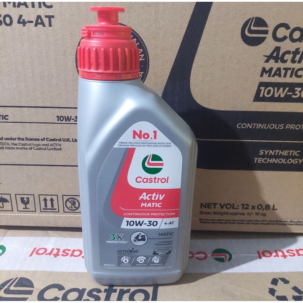Castrol Oli Motor Matik 800ml Original Asli