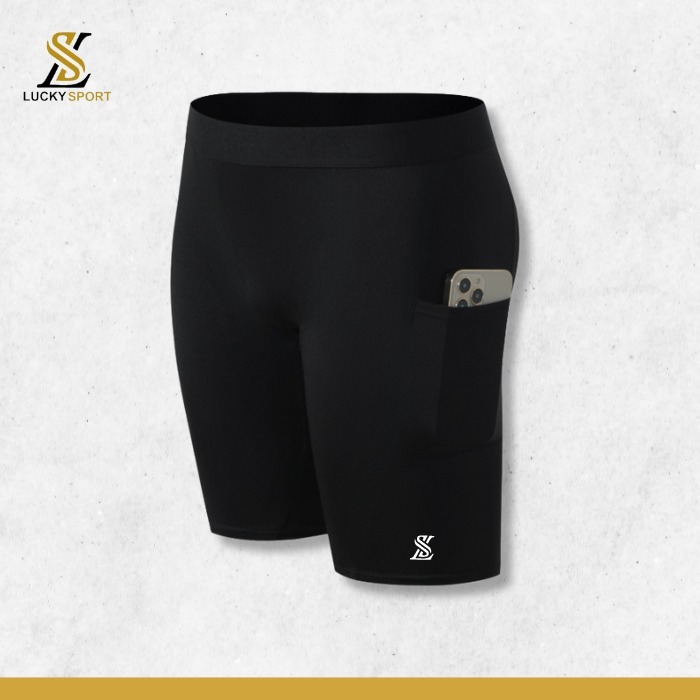 Celana Daleman Legging Strech Pendek SPORT Baselayer Olahraga pria/wanita